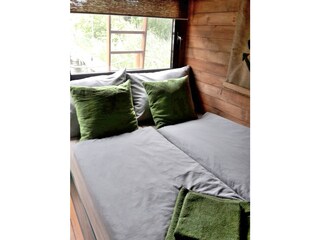 Schlafbereich Französisches Bett