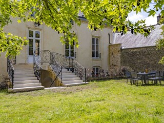 Garden view  Blick aus dem Garten