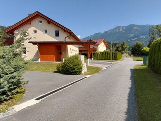 Blick auf die Straße