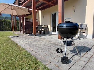 Grill vorhanden