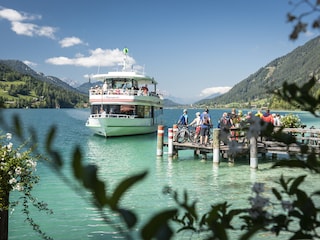 Bootsfahrt auf dem Weissensee