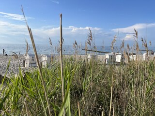 Blick von der Strandpromenade