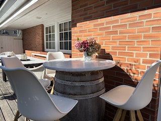 Tresen auf der Terrasse