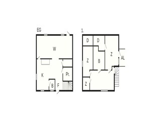 Vakantiehuis Visby Grondplan 45