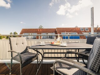Balkon mit Innenhofblick