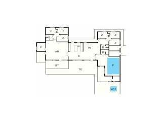 Vakantiehuis Løkken Grondplan 19