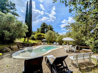 Ferienhaus Paganico Außenaufnahme 1