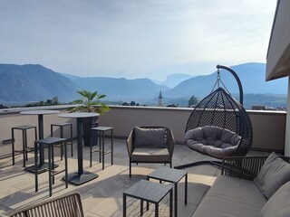 Ausblick Stadt Bozen