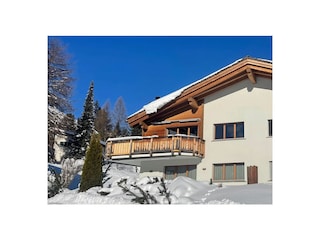 Ferienhaus Lenzerheide Außenaufnahme 2