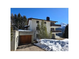 Ferienwohnung Valbella Außenaufnahme 11