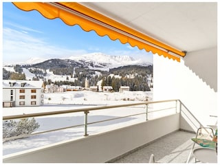Ferienwohnung Parpan Außenaufnahme 3