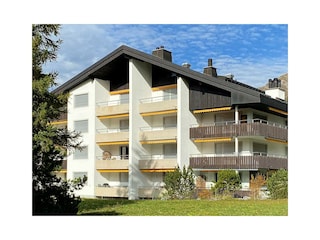 Ferienwohnung Parpan Außenaufnahme 1