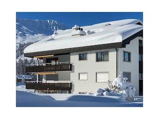 Ferienwohnung Parpan Außenaufnahme 2