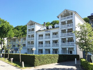 Das Aparthotel Ostsee - direkt am binzer Ostseestrand.