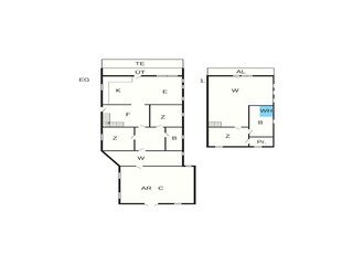 Vakantiehuis Agger Grondplan 52