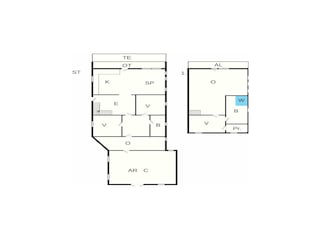 Ferienhaus Agger Grundriss 53