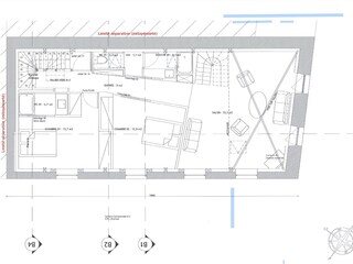 Main level of the apartment, on the 3rd floor