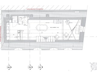Mezzanine kitchen