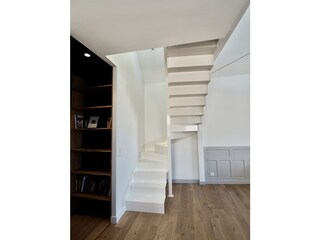 Treppe zur Galerie