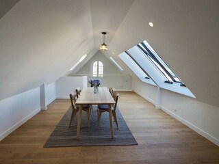 Dining room on the mezzanine