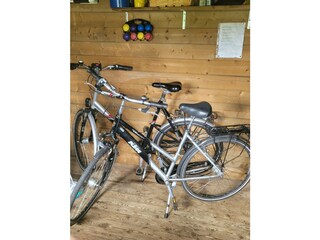 2 Fahrräder zu Ihrer kostenfreien Nutzung