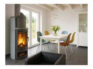 Modernes Wohn- Esszimmer im Dock 61 in Nordhorn
