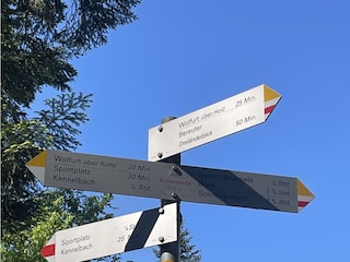 Zahlreiche Wanderwege