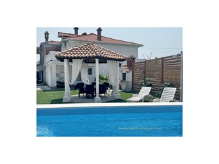 Maison de vacances Kampor Enregistrement extérieur 1