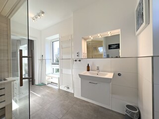 Duschbad mit Sauna Dünenhus