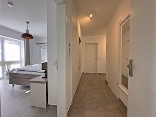 Eingang  zur Wohnung Dünenhus