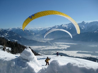 Paragleiter Winter
