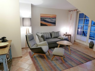 Blick in den Wohnbereich