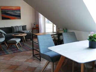 Wohnbereich mit Essecke