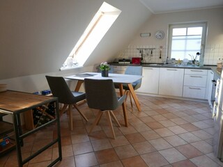 Essecke und Küchenzeile