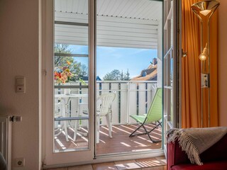 Zugang zum Balkon