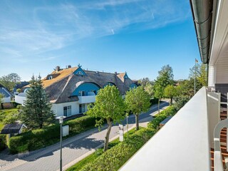 Blick vom Balkon
