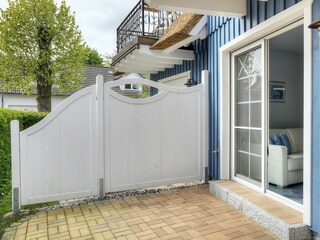 möblierte Südterrasse