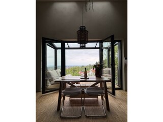 Ausblick Küche/Essbereich