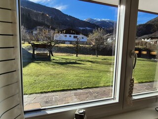 Ausblick Wohnzimmer