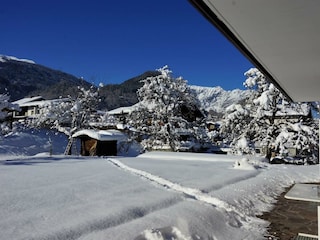 Aussicht vom Wohnzimmer