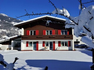 Garten im Winter