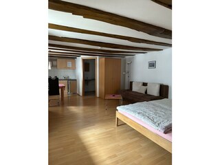 Wohn und Schlafbereich