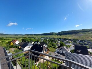 Aussicht vom Ostbalkon