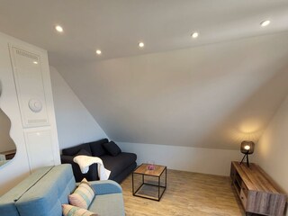 Wohnzimmer vom Esszimmer