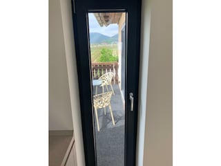 Balkon vor der Küche