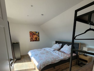 Schlafzimmer mit Boxspring 210x180