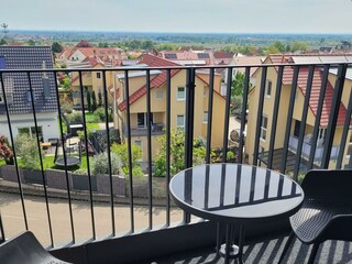 Loggia Richtung südlichen Odenwald