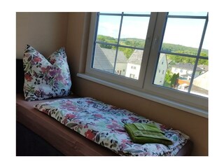 Einzelzimmer mit Gemeinschaftsbad