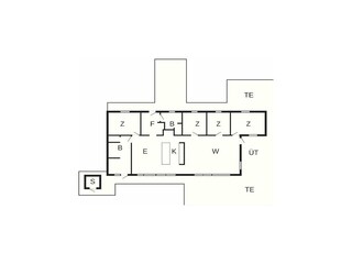 Maison de vacances Ørsted Plan d'étage 43