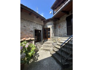 entrance from the ancient village